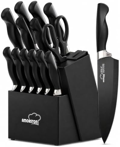 15-Piece Knife Set with Block